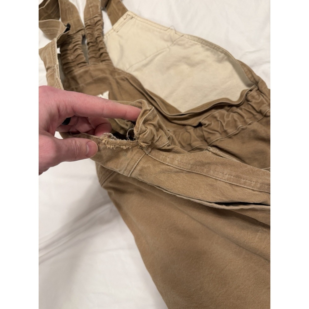 Workright Benchmark Bib Overall Pants Work Canvas XXL Made In USA 150BAN12br - Picture 16 of 16